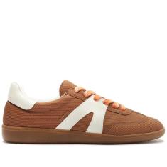 Imagem de Tênis Anacapri Chuteira New Ana Texturizado Marrom-Feminino