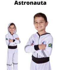 Imagem de Fantasia Astronauta infantil Macacão lindo super confortável - Xuxu de