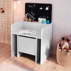 Imagem de Mesa Lousinha Banqueta Branca Barney Shop JM