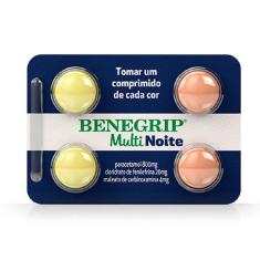 Imagem de Benegrip Multi Noite 800mg + 20mg + 4mg com 4 comprimidos 4 Comprimidos