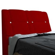 Imagem de Cabeceira Com Baú Itália Cama Box King 195 Cm Suede 