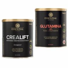 Imagem de Kit Glutamina 300G + Crealitf 300G - Essential Nutrition