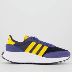 Imagem de Tênis Adidas Run 70S Marinho e Amarelo-Masculino