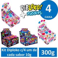 Imagem de Kit Diploko C/4 Cada Sabor 300G