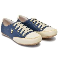 Imagem de Tênis Feminino Casual Confortável Detalhe Broche Lançamento Sintético