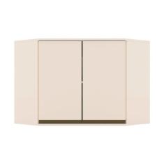 Imagem de Módulo Cozinha Henn Connect Armário Canto Oblíquo 2 Portas 80cm Off White