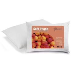 Imagem de Kit Com 2 Travesseiros Soft Peach 50x70cm Toque De Pêssego - O Travesseiro