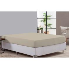 Imagem de Lençol Casal Padrão Com Elástico Em Algodão 180 Fios Avulso Para Hospe