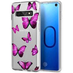 Imagem de Vokuha Capa para Galaxy S10 (não serve para S10 5G), capa para Samsung S10 para meninas e mulheres, capa protetora traseira de TPU macio à prova de choque para Samsung Galaxy S10 de 6,1 polegadas