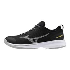 Imagem de Mizuno Chuteira masculina Dominant 4 Low Baseball Turf, Preto/branco, 38