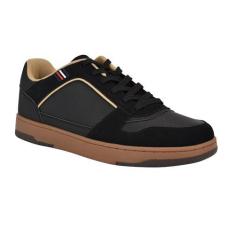 Imagem de Tommy Hilfiger Tênis masculino Tanet, Preto/Gum Multi 001, 38