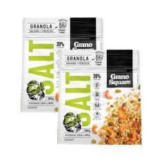 Imagem de Kit 2X: Granola Salt Pistache com Limão Sem Glúten GranoSquare 200g