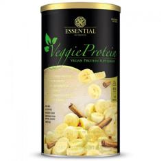 Imagem de VEGGIE PROTEIN ESSENTIAL NUTRITION (450G) Banana E Canela 