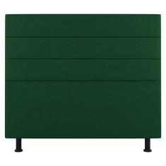 Imagem de Cabeceira Cama Box Casal King Size Malik 195cm Suede Verde - Abmaza