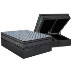 Imagem de Cama Box Baú Queen: Colchão Molas SuperPocket Ensacadas Ortobom Orthot