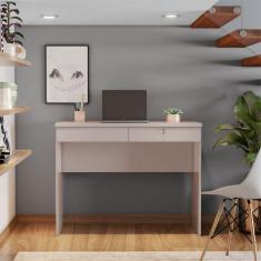 Imagem de Escrivaninha 105cm 2 Gavetas Felicia Candian JCM Móveis Off