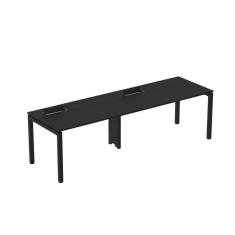 Imagem de Mesa Plataforma para Coworking para 2 Pessoas 120x792 Psc120 Preto