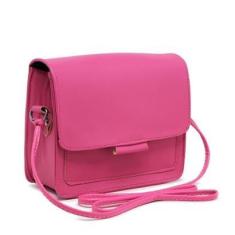 Imagem de Bolsa Pequena Feminina Transversal Mini Bag Alça De Ombro Elegante Estilo Luxo Moda Reforçada-Feminino