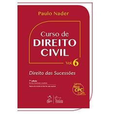 Imagem de Curso de Direito Civil - Direito Das Sucessões - Vol. 6 - 7ª Ed. 2016 - Nader, Paulo - 9788530963590