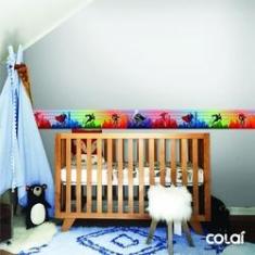 Imagem de Faixa Decorativa Quarto Bebê Heróis 8m
