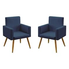 Imagem de Kit 2 Poltronas Decorativas Nina Sued  Marinho Aradecor