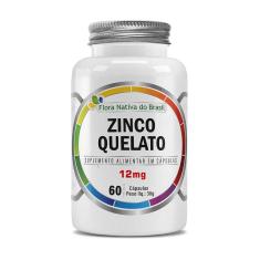 Imagem de Zinco Quelato (Zinco 12Mg) 60 Caps - Novo