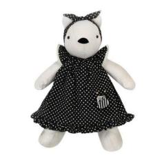 Imagem de Ursinha Torcedora Santos Pelúcia 33cm