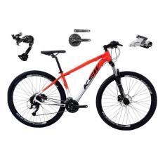Imagem de Bicicleta Aro 29 Ksw Xlt 27v K7 Câmbio Shimano Alívio Freios a Disco Hidráulicos Suspensão com Trava-Unissex