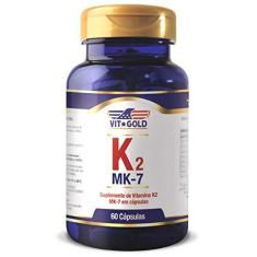 Imagem de Vitamina K2 MK-7 100mcg Vitgold 60 cápsulas