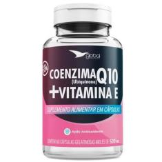 Imagem de Coq10 200Mg E Vitamina E Global Suplementos - 60 Cápsulas