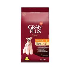 Imagem de Ração Granplus Menu Para Cães Sênior Sabor Frango E Arroz - 15Kg - Gra