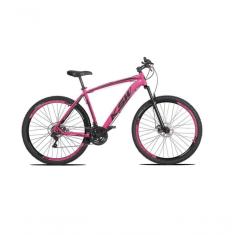 Imagem de Bicicleta Aro 29 Ksw Xlt 24v Freio A Disco Suspensão Mountain Bike Alumínio Rosa 15