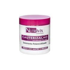 Imagem de Máscara De Tratamento Cauterização Com Queratina Extra Forte 500G - Nu