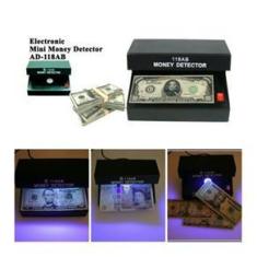 Imagem de Identificador Notas Falsas Uv Luz Negra Cedulas Dinheiro Falso Teste Selos Money Detector Bivolt