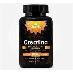 Imagem de Creatina Monohidratada 120 Capsulas Suplemento  Chamel