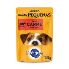 Imagem de Ração Úmida Pedigree Sachê Carne Ao Molho Para Cães Adultos De Raças P