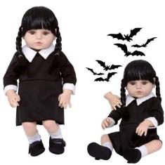 Imagem de Boneca Vavazinha Corpo Articulado Vestido Preto Acessórios - Cegonha R
