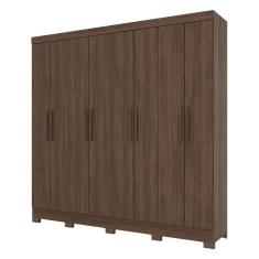 Imagem de Guarda Roupa Casal B51 Castanho – Briz Móveis