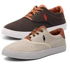 Imagem de Kit 2 Pares Tênis Casual Polo Up Tradicional Classico Oferta