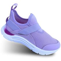 Imagem de Tênis Infantil Feminino Klin New Sport Sem Cadarço Calce fácil 480041,