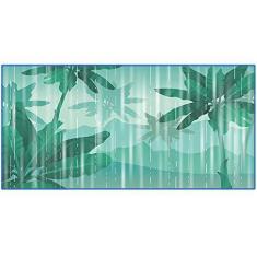 Imagem de BOYOUTH Toalhas de praia retangulares de microfibra super macias de secagem rápida, palmeiras na chuva, estampa digital, toalha de banho para piscina, esportes internos e externos, praia, academia,