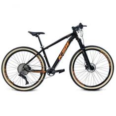 Imagem de Bicicleta Aro 29 Ksw Xlt 12v Garfo Com Trava 11-50 Preto-laranja 21