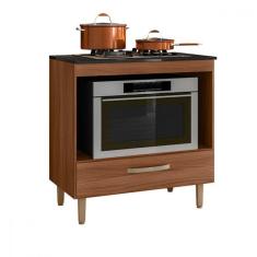 Imagem de Balcao Para Cooktop 4 Ou 5 Bocas E Forno Avela Nicioli Avelã