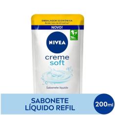 Imagem de Refil Sabonete Líquido Nivea Creme Soft Com 200Ml