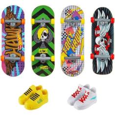 Imagem de Hot Wheels Skate + Tênis 4-PACK Sortido - Mattel