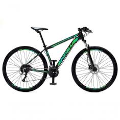 Imagem de Bicicleta Aro29 Krw Alumínio Shimano 24v Freio Hidráulico S5 19 Preto-Verde