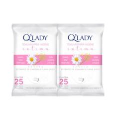 Imagem de Kit C2 Toalhas Íntimas Suave E Sem Perfume - Q Lady - Procter   Gambl