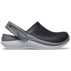 Imagem de Sandália Crocs Literide 360 Infantil Black/Slate Grey