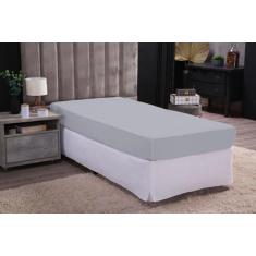 Imagem de Lencol Com Elastico Avulso Solteiro Para Cama Box E Comum 100% Algodão