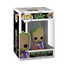Imagem de POP! I AM GROOT - GROOT WITH CHEESE PUFFS #1196 – FUNKO